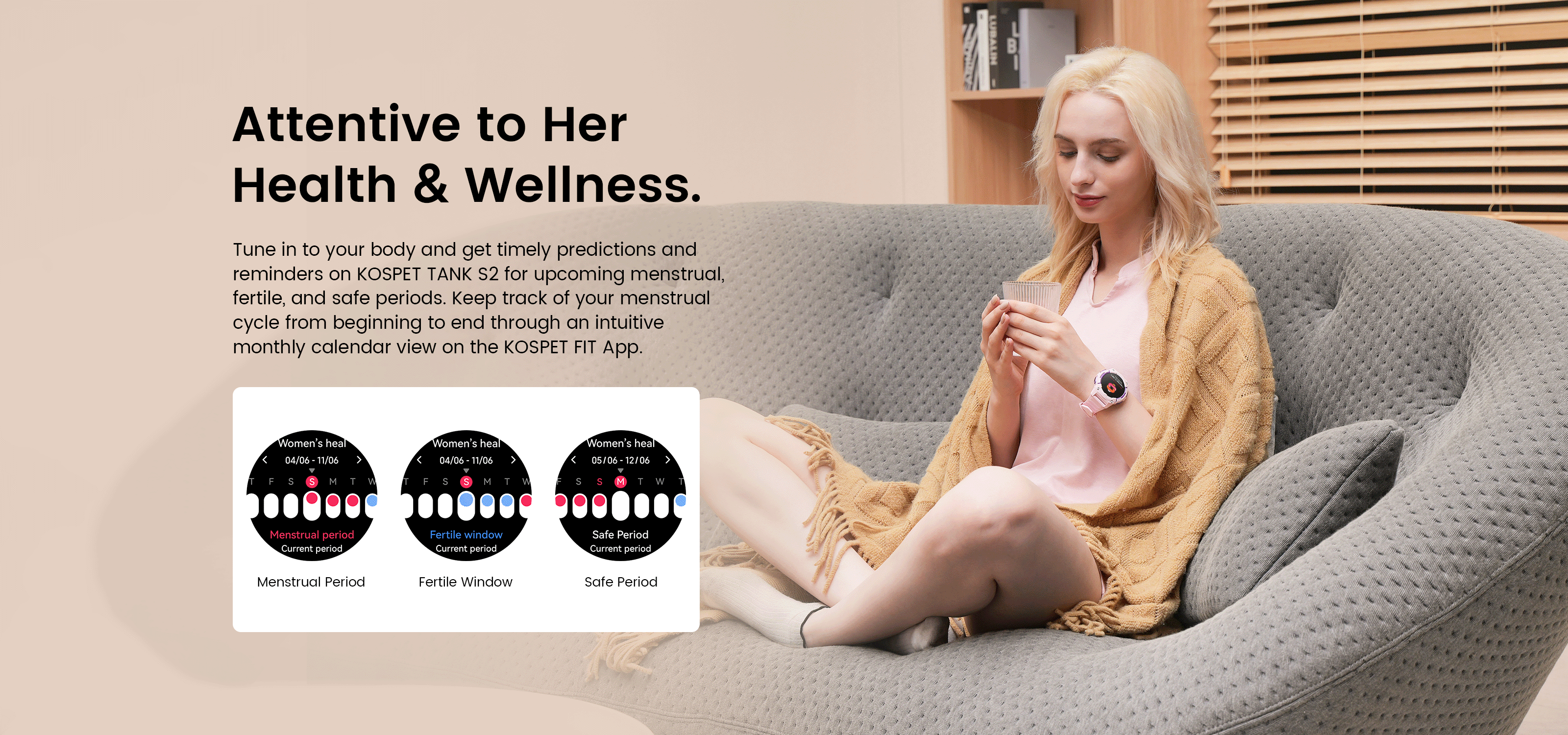 fitness tracker Health for Women Heart rate sleep tracking