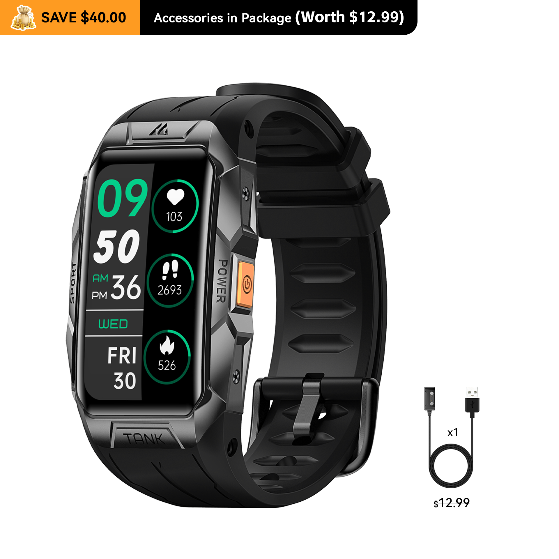 Reloj inteligente KOSPET TANK X1