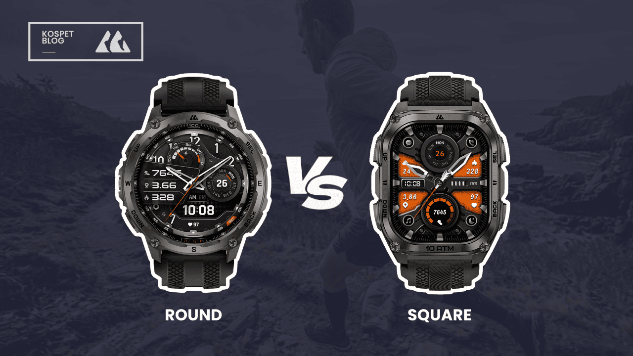 Square vs. Round Smartwatch: Which Looks Better on Your Wrist?