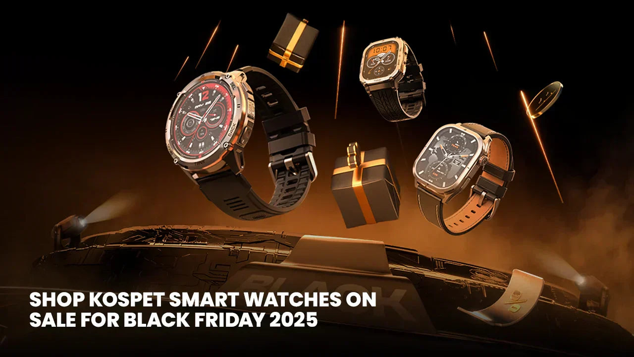 Shop KOSPET Smart Watches on Sale for Black Friday 2025