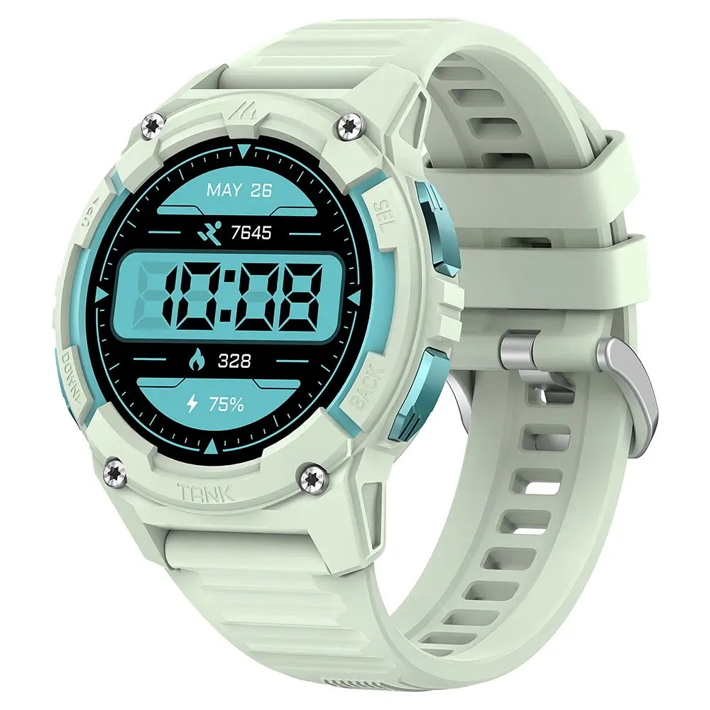 KOSPET TANK S2 Smartwatch with Waterproof Design and GPS-Green