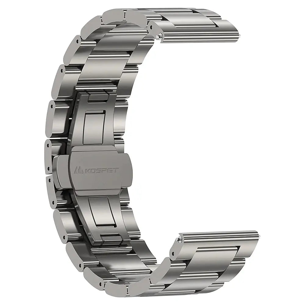 22mm Stainless Steel Double Deployant Strap